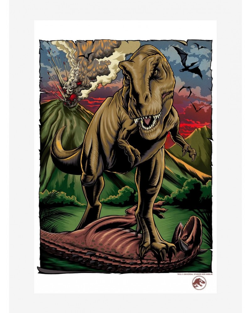 Jurassic World Volcano Attack Poster $5.52 Posters