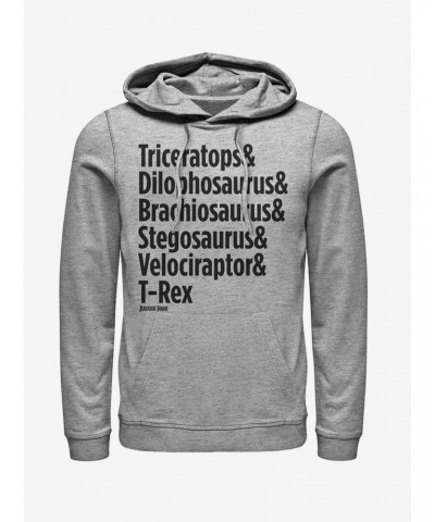 Triceratops and Dilophosaurus Hoodie $11.85 Hoodies