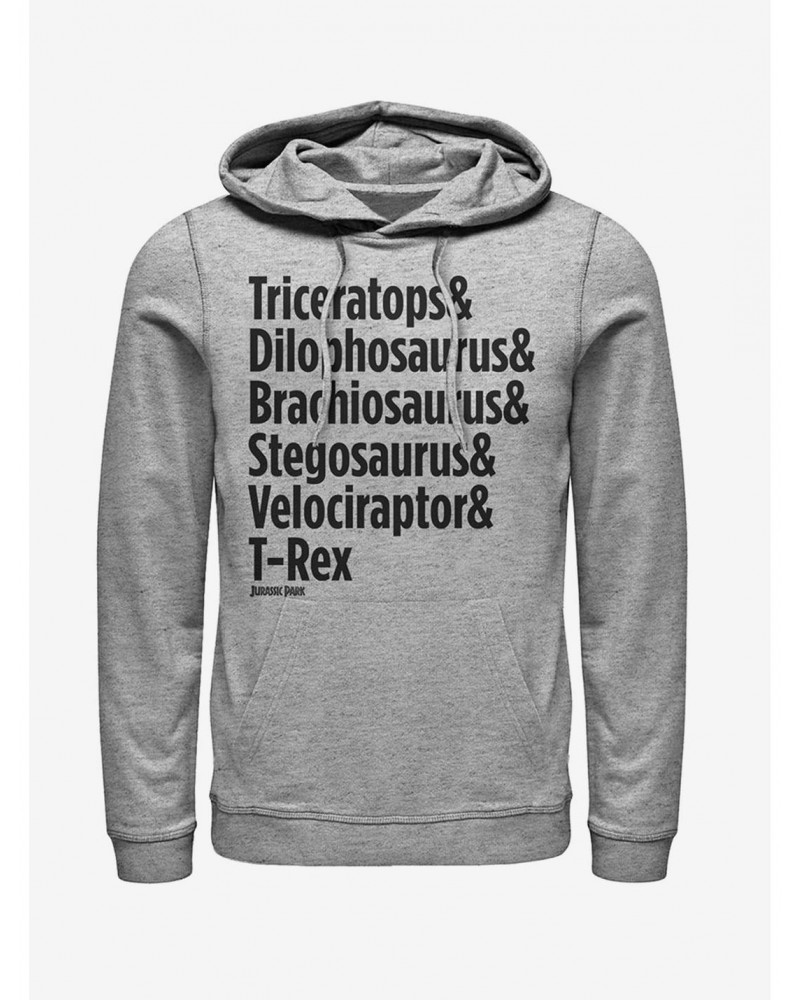 Triceratops and Dilophosaurus Hoodie $11.85 Hoodies