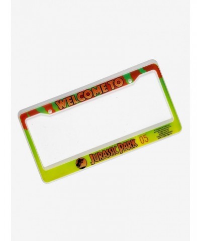 Jurassic Park Welcome To License Plate Frame $3.42 Frames