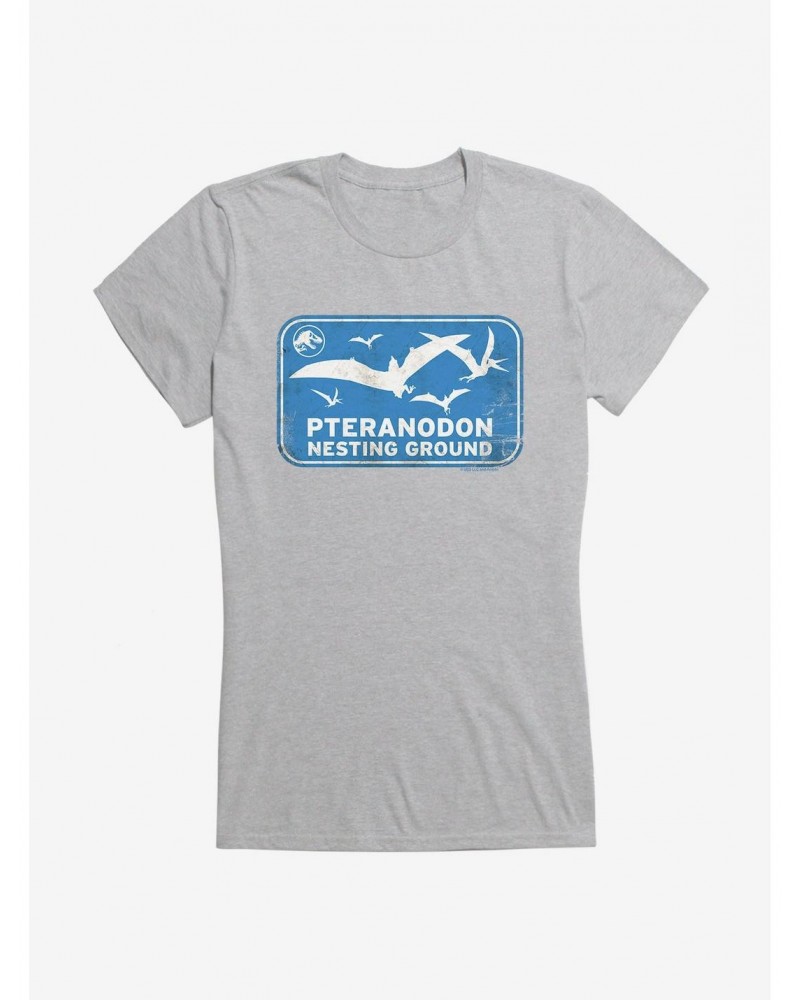 Jurassic World Dominion Nesting Ground Girls T-Shirt $6.18 T-Shirts