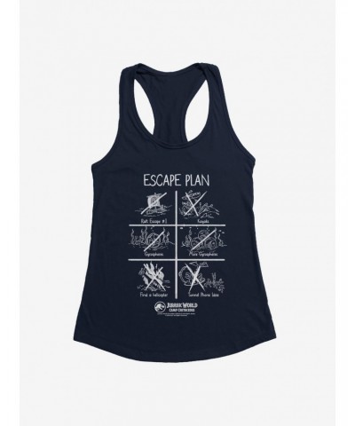 Jurassic World: Camp Cretaceous Escape Plan Girls Tank $8.57 Tanks