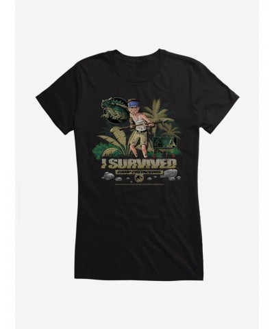 Jurassic World: Camp Cretaceous I Survived Girls T-Shirt $9.56 T-Shirts