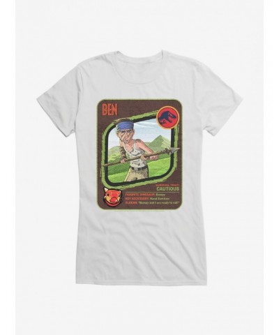 Jurassic World: Camp Cretaceous Ben Traits Girls T-Shirt $9.76 T-Shirts