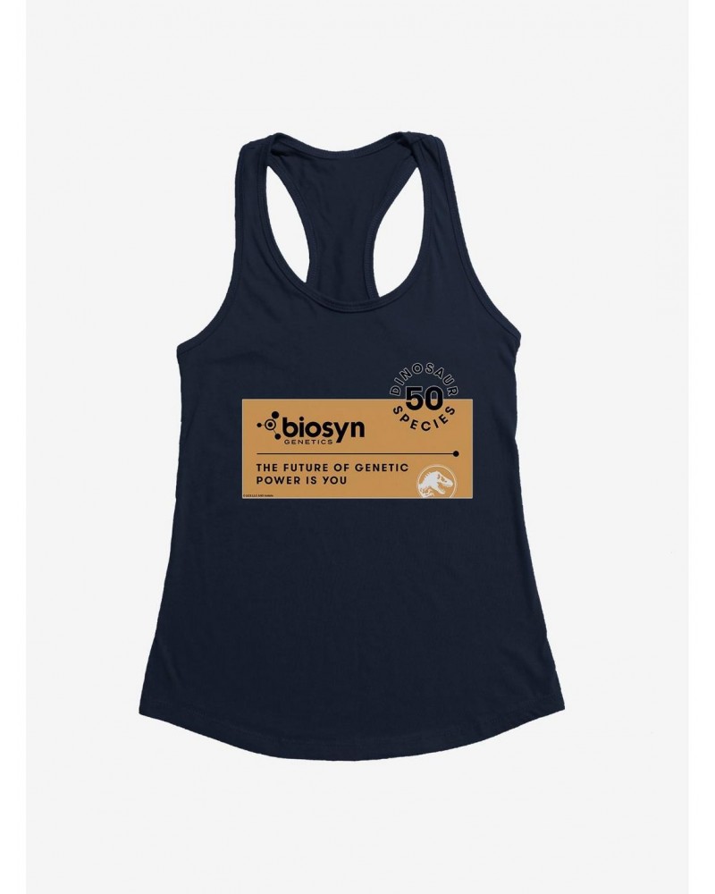 Jurassic World Dominion: BioSyn Future Of Genetics Girls Tank $7.17 Tanks