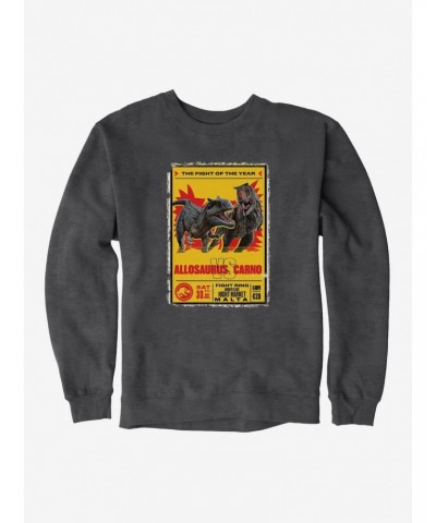 Jurassic World Dominion Allosaurus vs Carno Sweatshirt $10.63 Sweatshirts