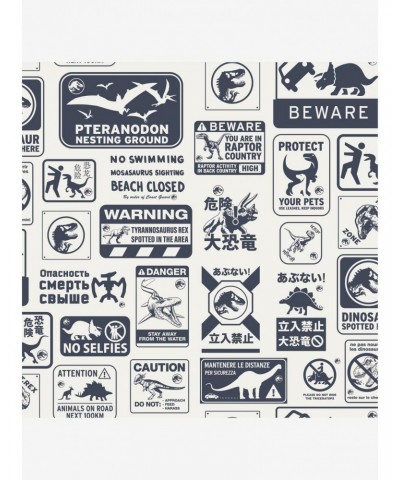 Jurassic World Dominion Signs Peel And Stick Wallpaper $20.46 Wallpapers