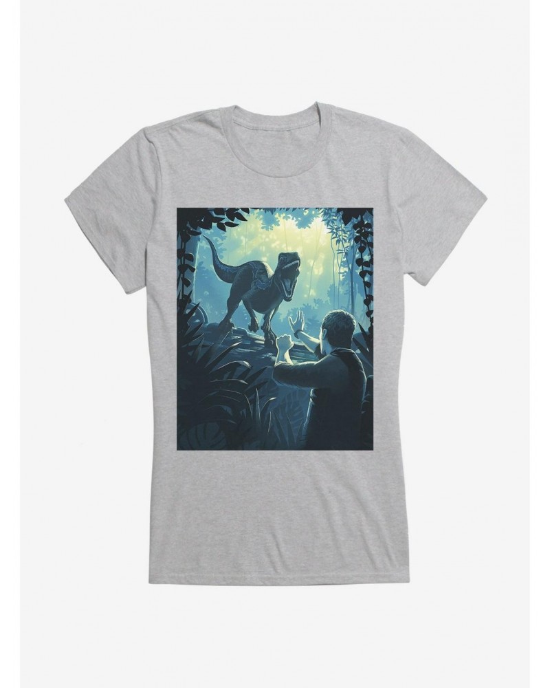 Jurassic World Blue In The Wild Girls T-Shirt $5.98 T-Shirts