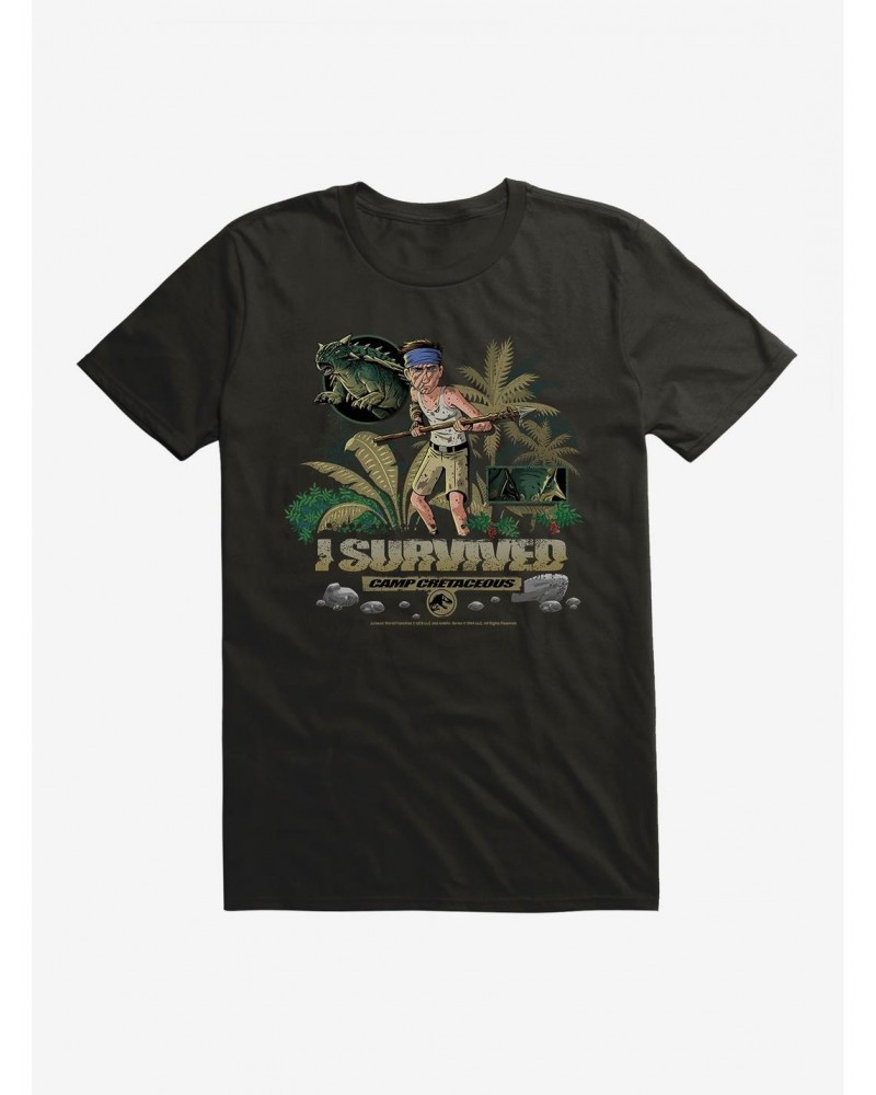 Jurassic World: Camp Cretaceous I Survived T-Shirt $7.46 T-Shirts