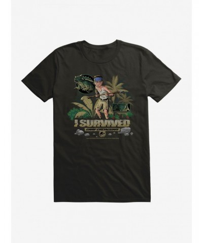 Jurassic World: Camp Cretaceous I Survived T-Shirt $7.46 T-Shirts