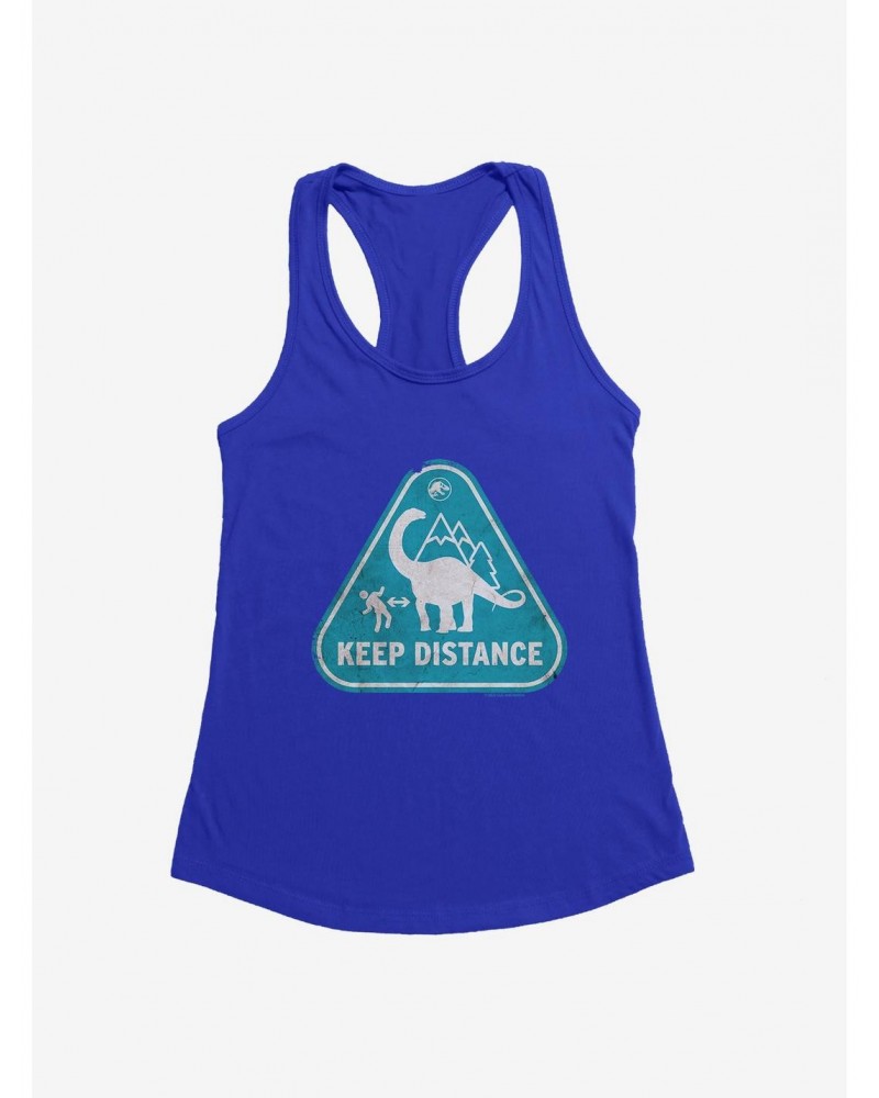 Jurassic World Dominion Keep Distance Girls Tank $6.37 Tanks