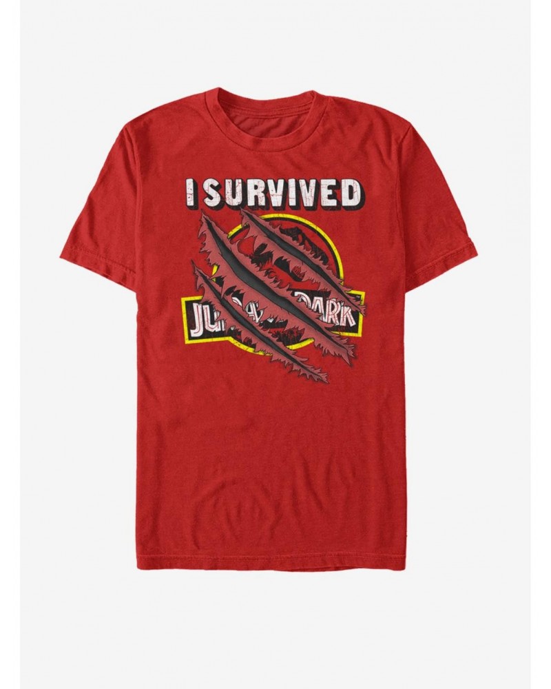 Jurassic Park I Survived T-Shirt $6.31 T-Shirts