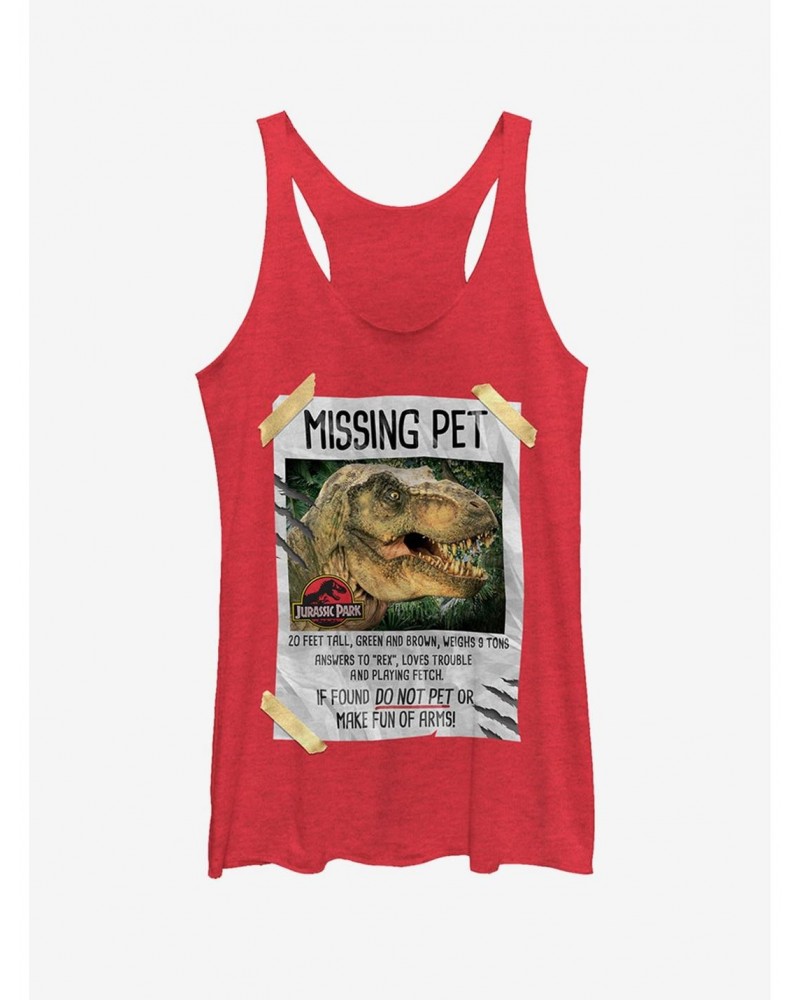 T. Rex Missing Pet Girls Tank $7.67 Tanks