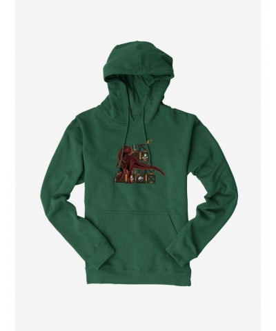 Jurassic World Dominion Raptor Crate Breaking Hoodie $15.80 Hoodies