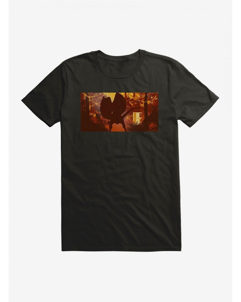 Jurassic World Dominion Dilophosaurus Shadow T-Shirt $8.60 T-Shirts