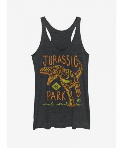 T. Rex Crayon Print Girls Tank $10.36 Tanks