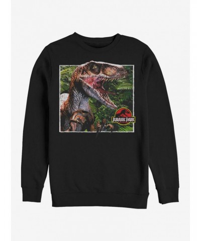 Velociraptor Scene Sweatshirt $12.69 Sweatshirts