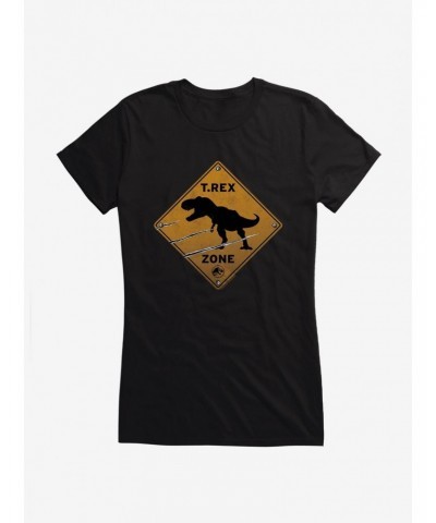 Jurassic World Dominion T. Rex Zone Girls T-Shirt $6.57 T-Shirts