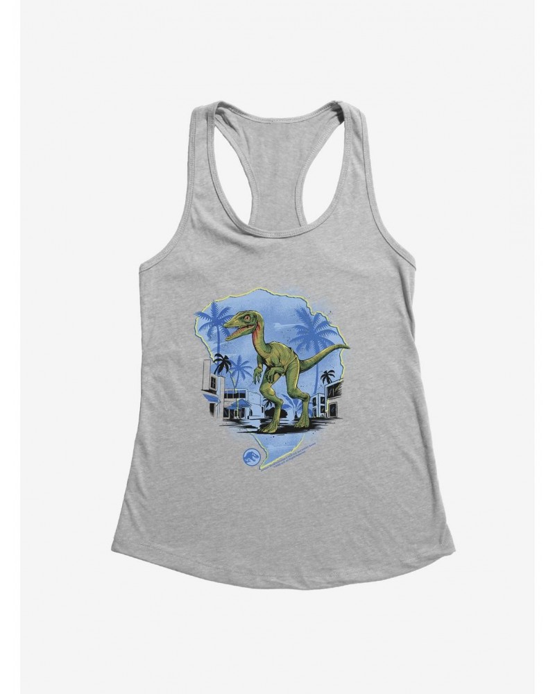 Jurassic World: Camp Cretaceous Raptor Isla Nublar Girls Tank $6.57 Tanks