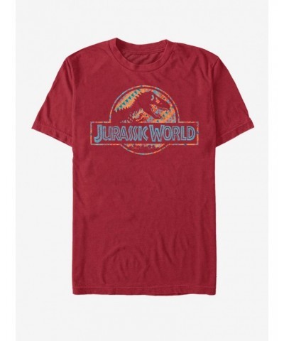 Jurassic Park Retro Image T-Shirt $6.31 T-Shirts