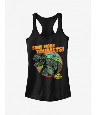 Vintage Send More Tourists Girls Tank $6.97 Tanks