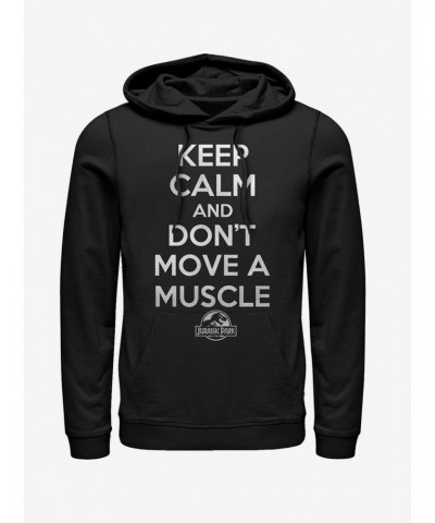 Keep Calm and Don't Move a Muscle Hoodie $17.60 Hoodies