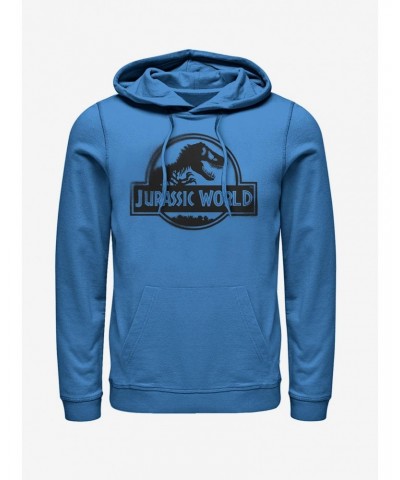 Jurassic World Fallen Kingdom Spray Paint Print Logo Hoodie $13.65 Hoodies