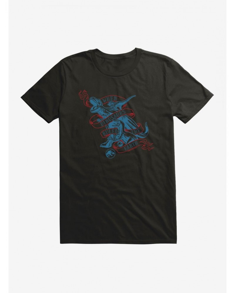 Jurassic World When Dinosaurs Ruled The Earth T-Shirt $7.46 T-Shirts