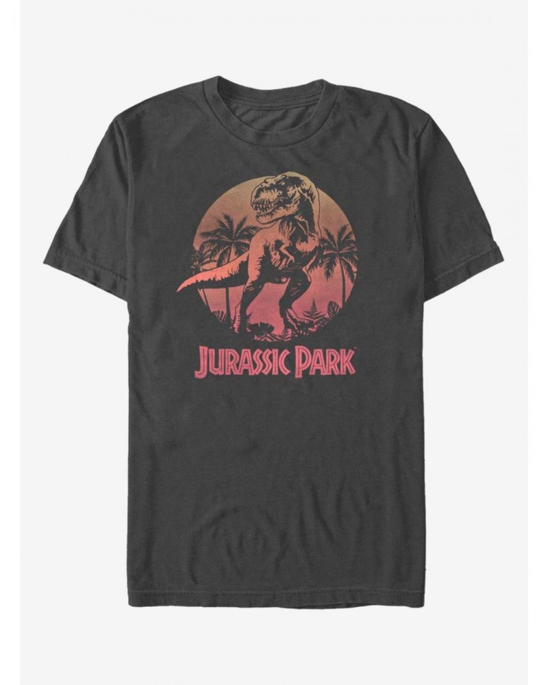 Jurassic Park Jurassic Sunset T-Shirt $9.56 T-Shirts