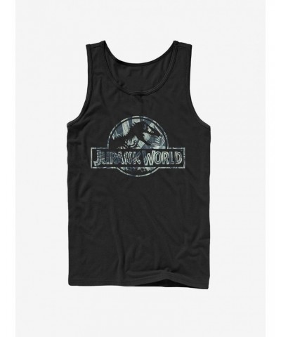 Grayscale Tropical T. Rex Logo Tank $6.18 Tanks