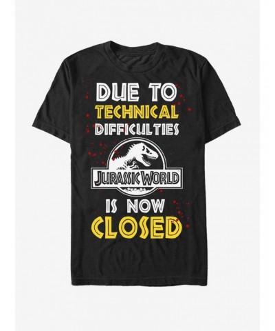 Jurassic World Technical Difficulties T-Shirt $6.50 T-Shirts