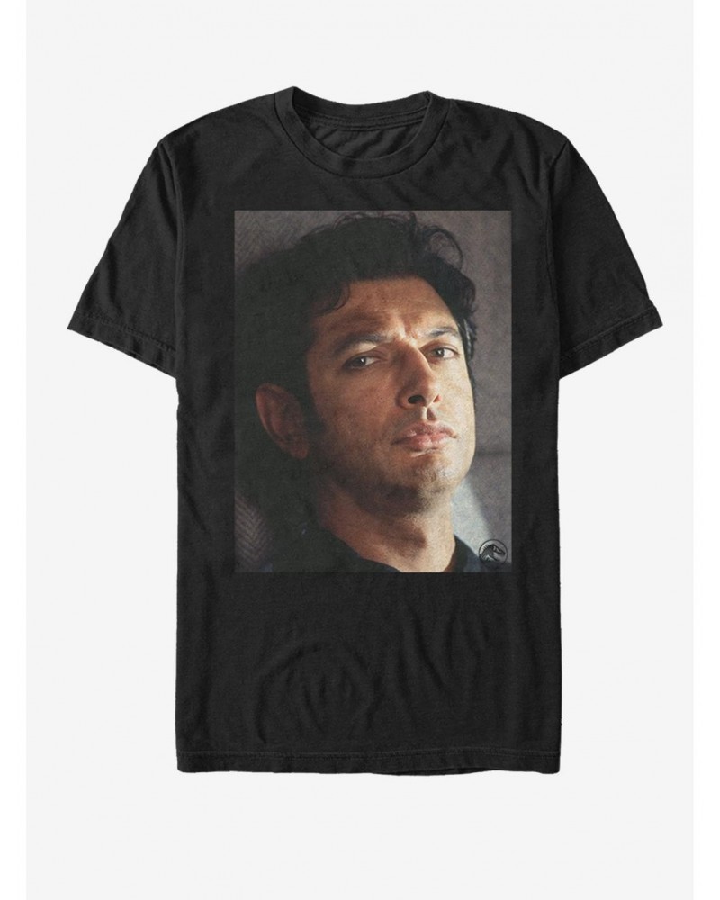 Jurassic Park Goldblum Stare T-Shirt $6.31 T-Shirts