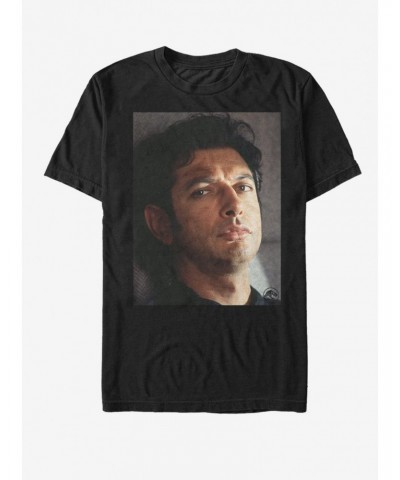 Jurassic Park Goldblum Stare T-Shirt $6.31 T-Shirts