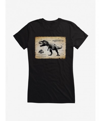 Jurassic World Tyrannosaurus Rex Girl's T-Shirt $6.18 T-Shirts