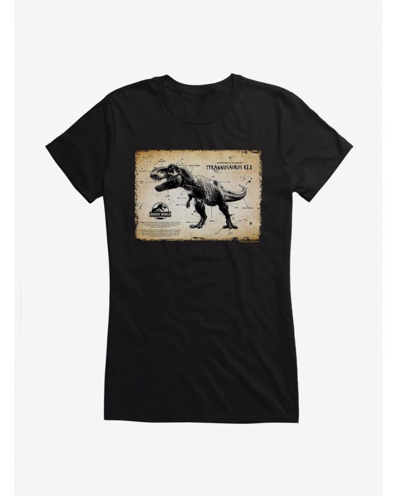 Jurassic World Tyrannosaurus Rex Girl's T-Shirt $6.18 T-Shirts