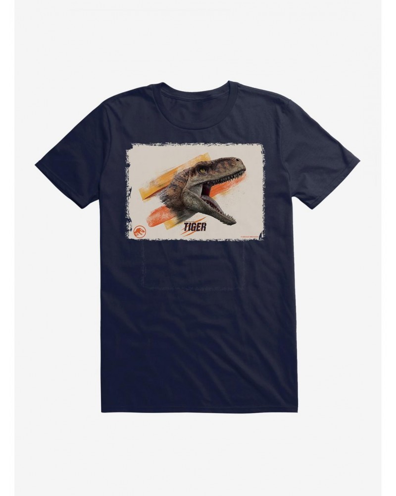 Jurassic World Dominion Tiger Roar T-Shirt $7.65 T-Shirts