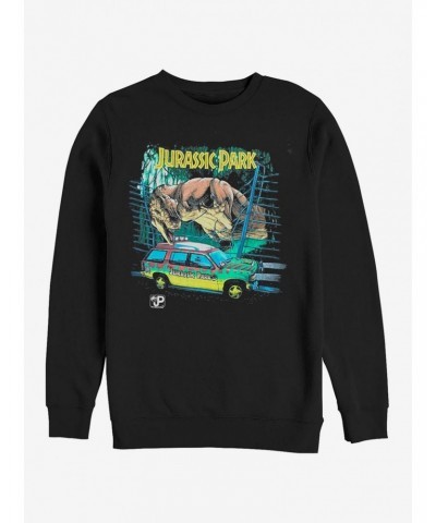 Car Chase Scene Sweatshirt $9.45 Sweatshirts