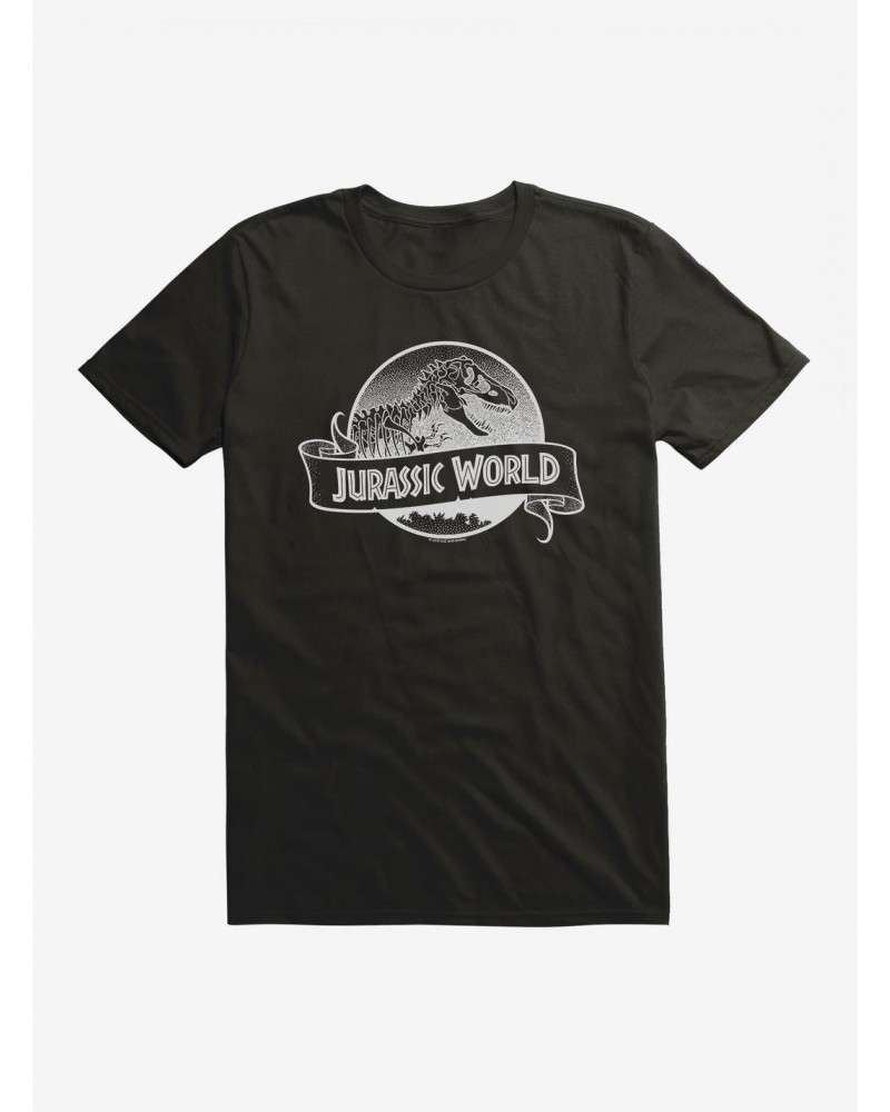 Jurassic World Rockin' Classic Logo T-Shirt $7.84 T-Shirts