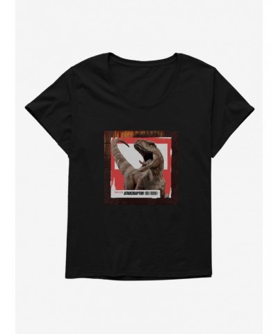 Jurassic World Dominion Atrociraptor Girls T-Shirt Plus Size $10.76 T-Shirts