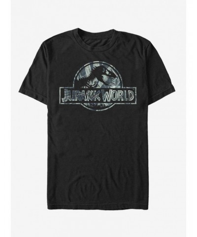 Grayscale Tropical T. Rex Logo T-Shirt $8.99 T-Shirts