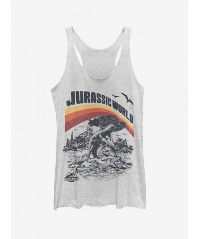 Jurassic World Fallen Kingdom Retro Sea Dino Girls Tank $6.42 Tanks