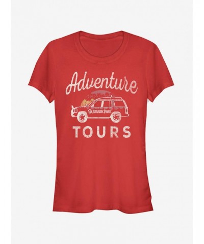 Adventure Car Tours Girls T-Shirt $6.57 T-Shirts