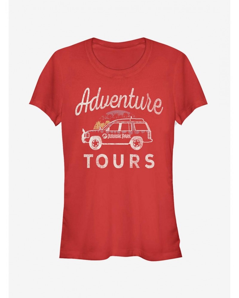 Adventure Car Tours Girls T-Shirt $6.57 T-Shirts