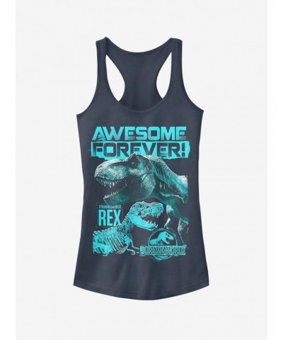 Jurassic World Fallen Kingdom Forever T.Rex Girls Tank $9.56 Tanks