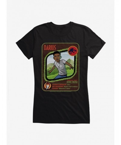 Jurassic World: Camp Cretaceous Darius Traits Girls T-Shirt $8.76 T-Shirts