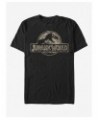 Jurassic Park Camo Logo T-Shirt $6.31 T-Shirts