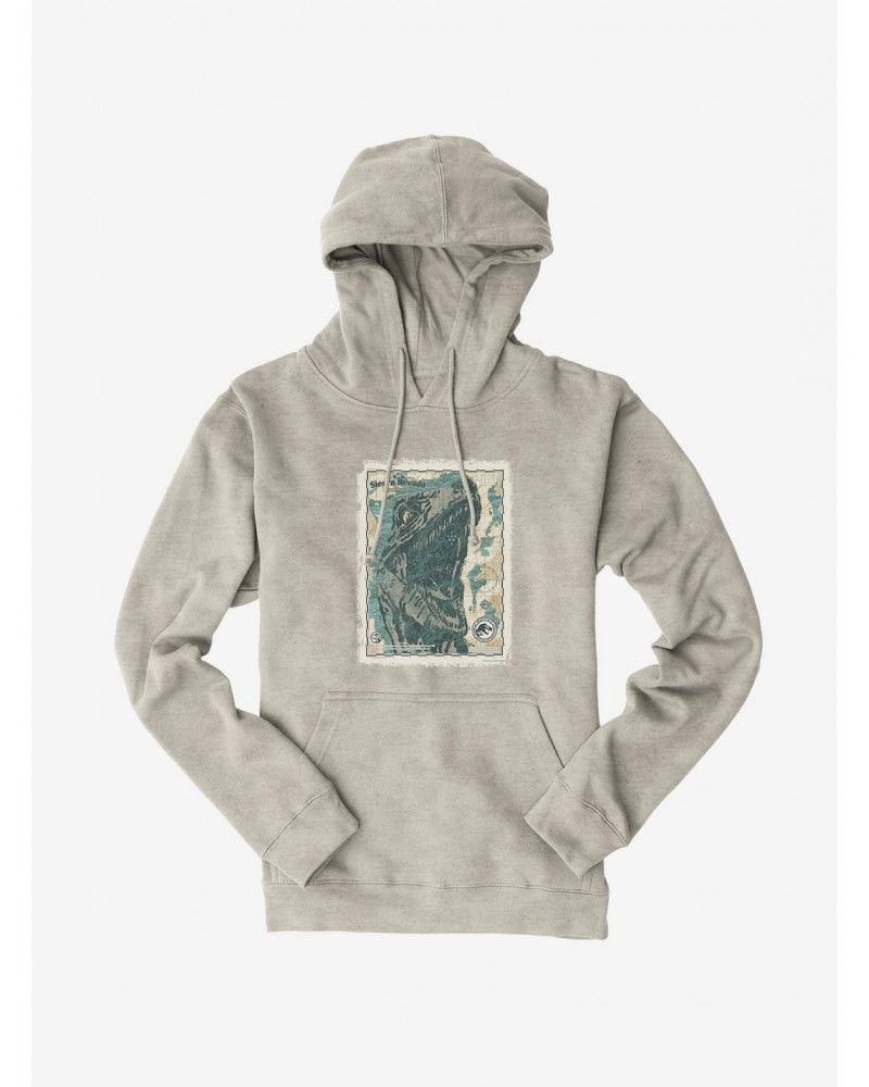 Jurassic World Dominion Sierra Nevada Mountains Map Hoodie $12.21 Hoodies