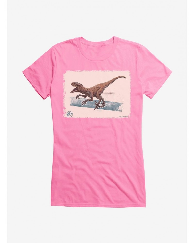 Jurassic World Dominion Raptor Screech Girls T-Shirt $6.97 T-Shirts