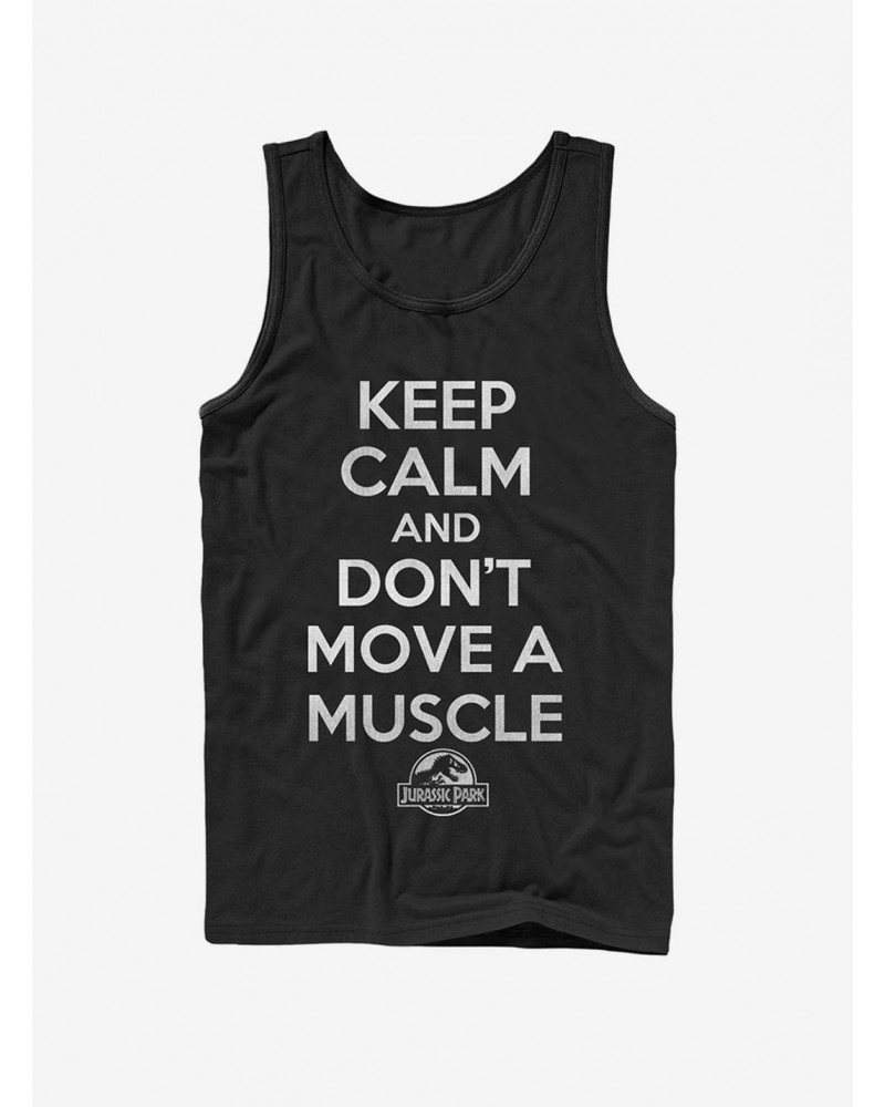 Keep Calm and Don't Move a Muscle Tank $8.76 Tanks