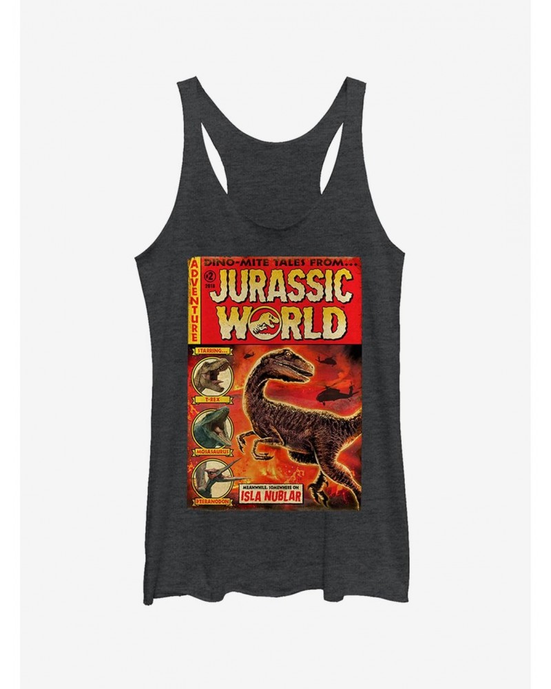 Jurassic World Fallen Kingdom Dino-Mite Tales Girls Tank $9.32 Tanks